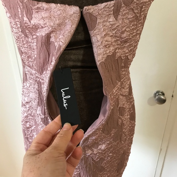 Lulu's Strapless Party Dress - Picture 2 of 10